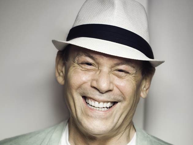 José Wilker, na AIC, dia 10/02