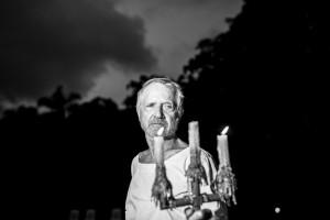 Jean-Claude em "Hamlet".