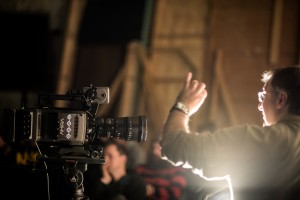 Mário Jannini, Direto Técnico da ARRI do Brasil, apresentando os equipamentos para a turma do Curso de Direção de Fotografia Semestral da AIC