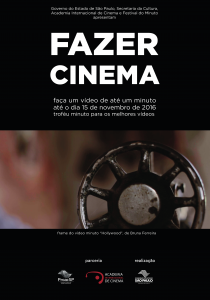 Festival do Minuto e AIC convidam você a Fazer Cinema