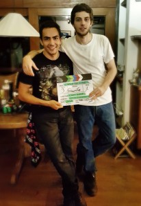 Chay Suede e Junior Machado Foto: Divulgação