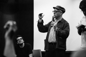 James Schamus e Rodrigo Teixeira na AIC - RJ