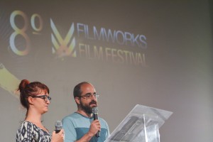 Nossos super-coordenadores-apresentadores Clarissa e Eduardo! 