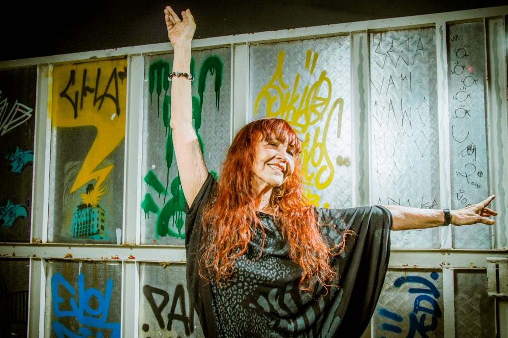 Helena Ignez, atriz de "O Bandido da Luz Vermelha", em aula especial no curso de interpretação