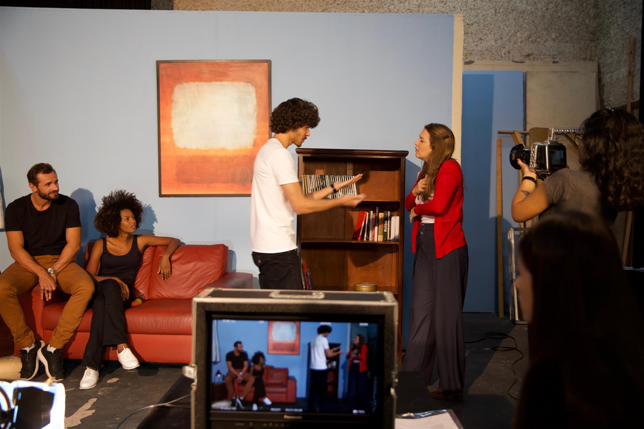Curso Técnico para Cinema e TV para participantes do FESTU