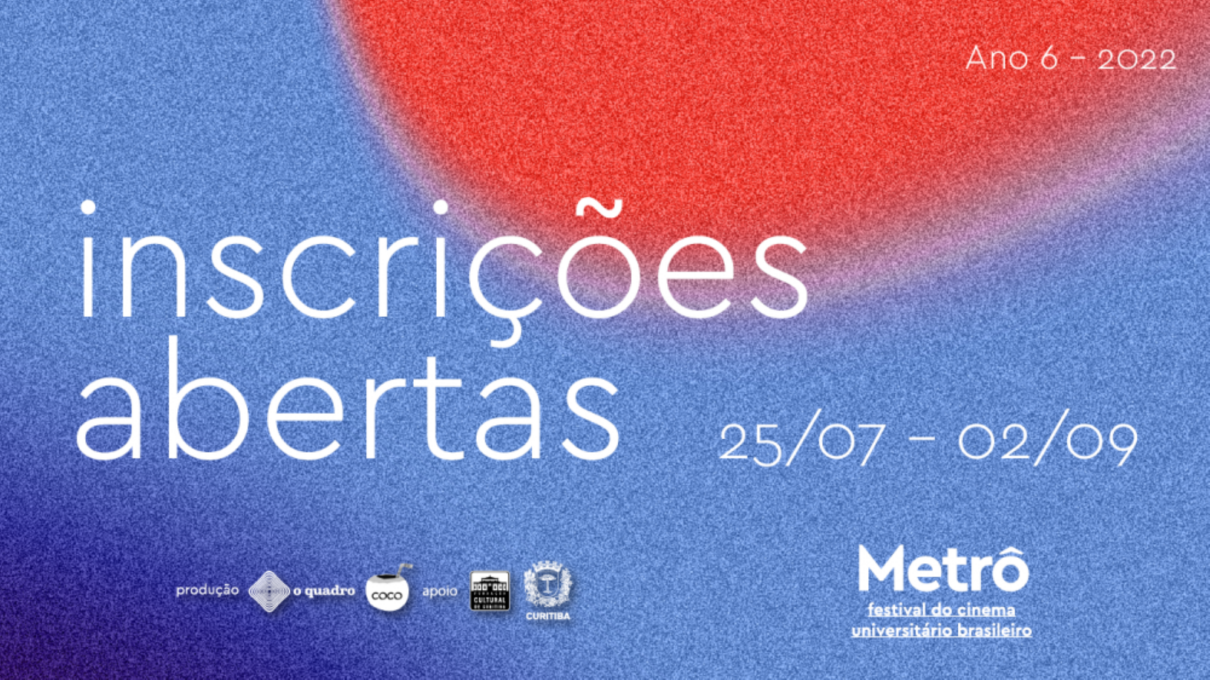 Inscrições Prorrogadas para Festival do Cinema Universitário Brasileiro